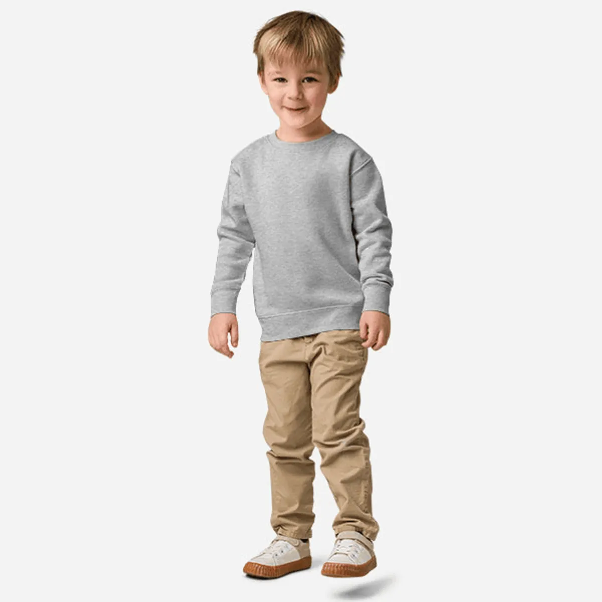 Kids Crew Neck Sweatshirt | Rabbit Skins 3317
